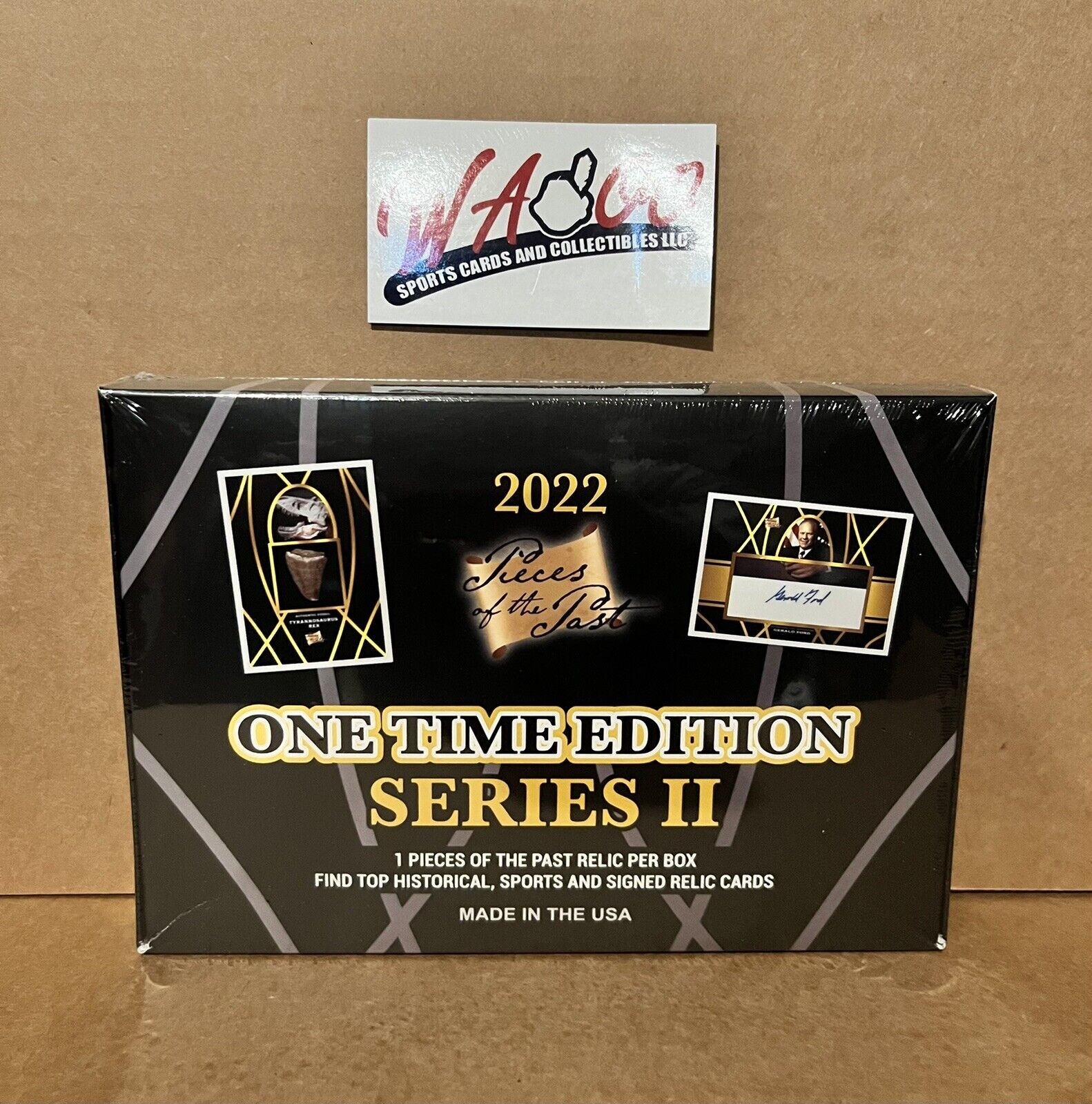 2022 PIECES OF THE PAST ONE TIME SERIES 2 FACTORY SEALED CASE FRESH HOBBY BOX