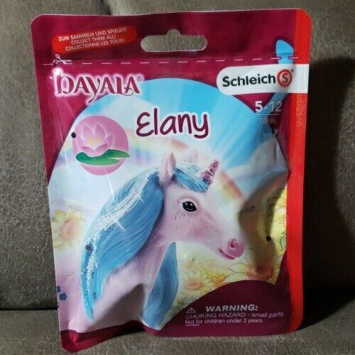 NEW SEALED Schleich Bayala Elany #70596 Unicorn Figure Toy