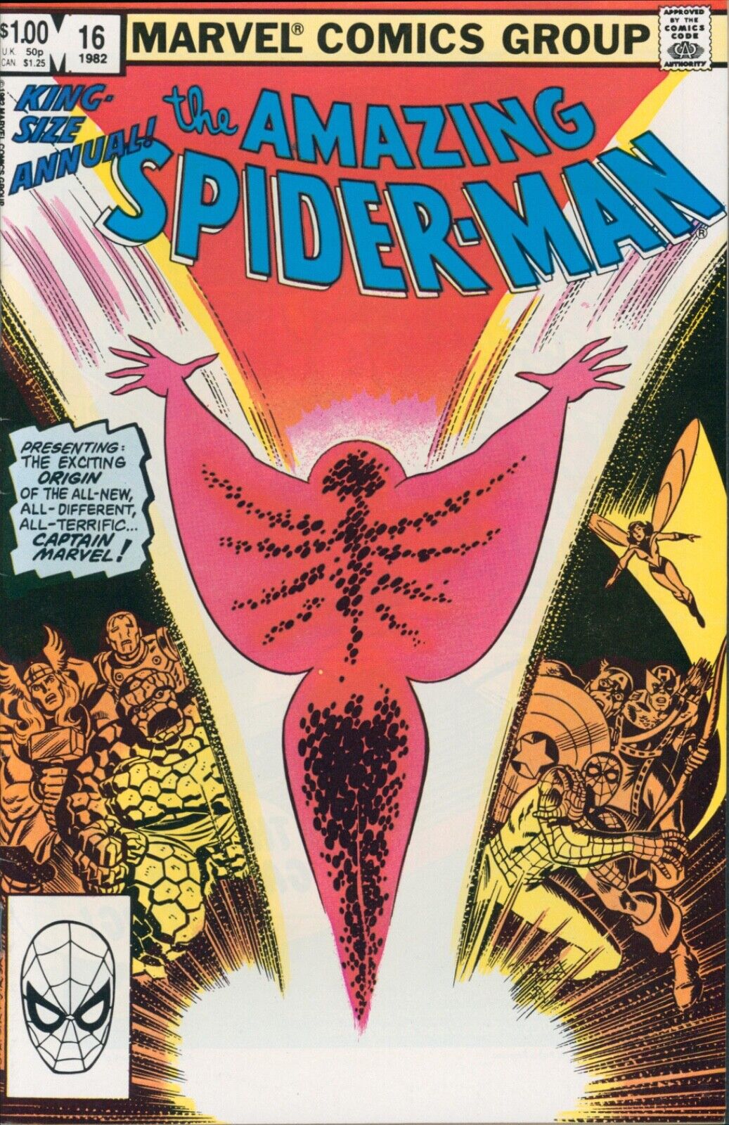 THE AMAZING SPIDER-MAN ANNUAL #16 ~ MARVEL COMICS 1982 ~ VF