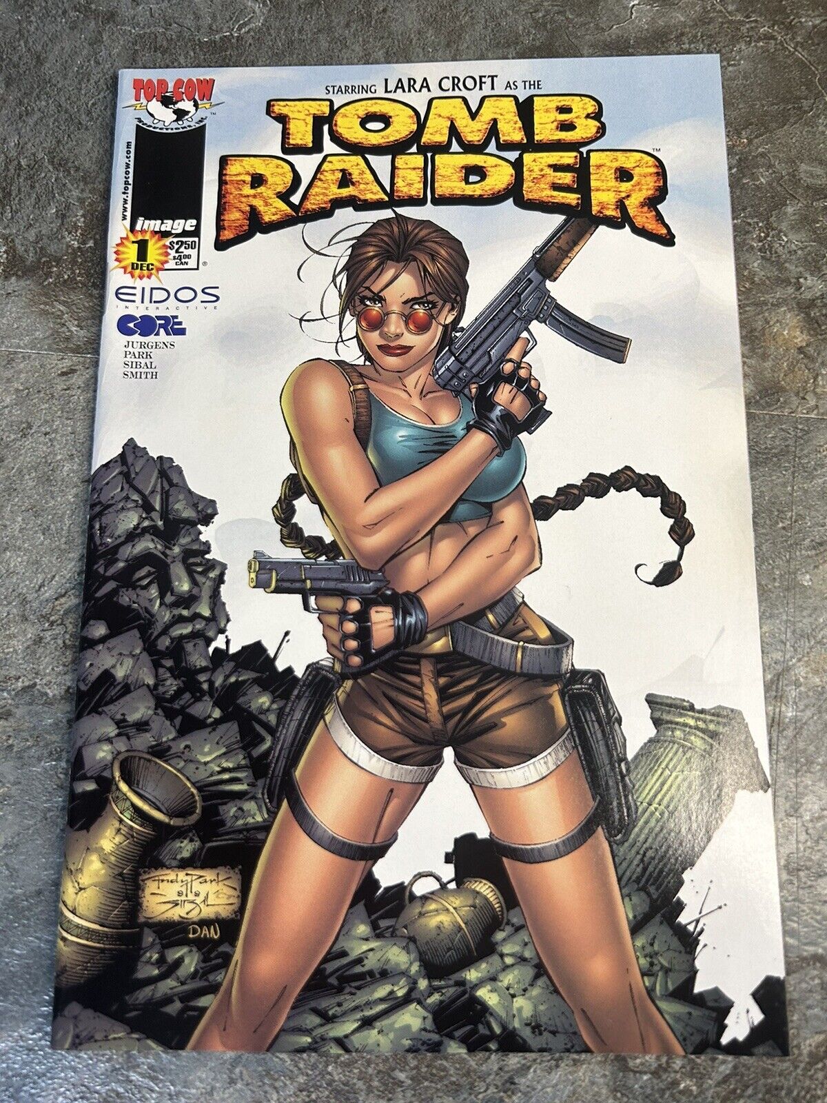 Tomb Raider Starring Lara Croft Issue #1 Comic Book Top Cow Single Cover 1A