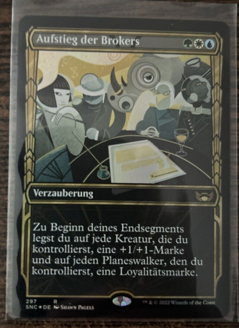 Rise of the Brokers - Streets of New Capenna: Ext - 297 - German - FOIL - MTG