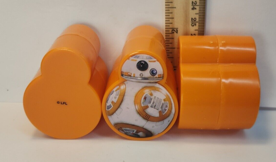 Disney LFL Star Wars Plastic Figural Egg Treat Container - BB8 BB-8 Droid