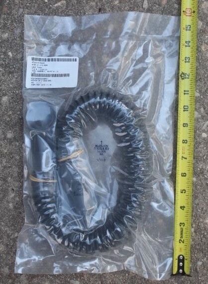 New in Plastic Gas Mask Filter Hose, 40MM, Close Quarter Combat, New Old Stock