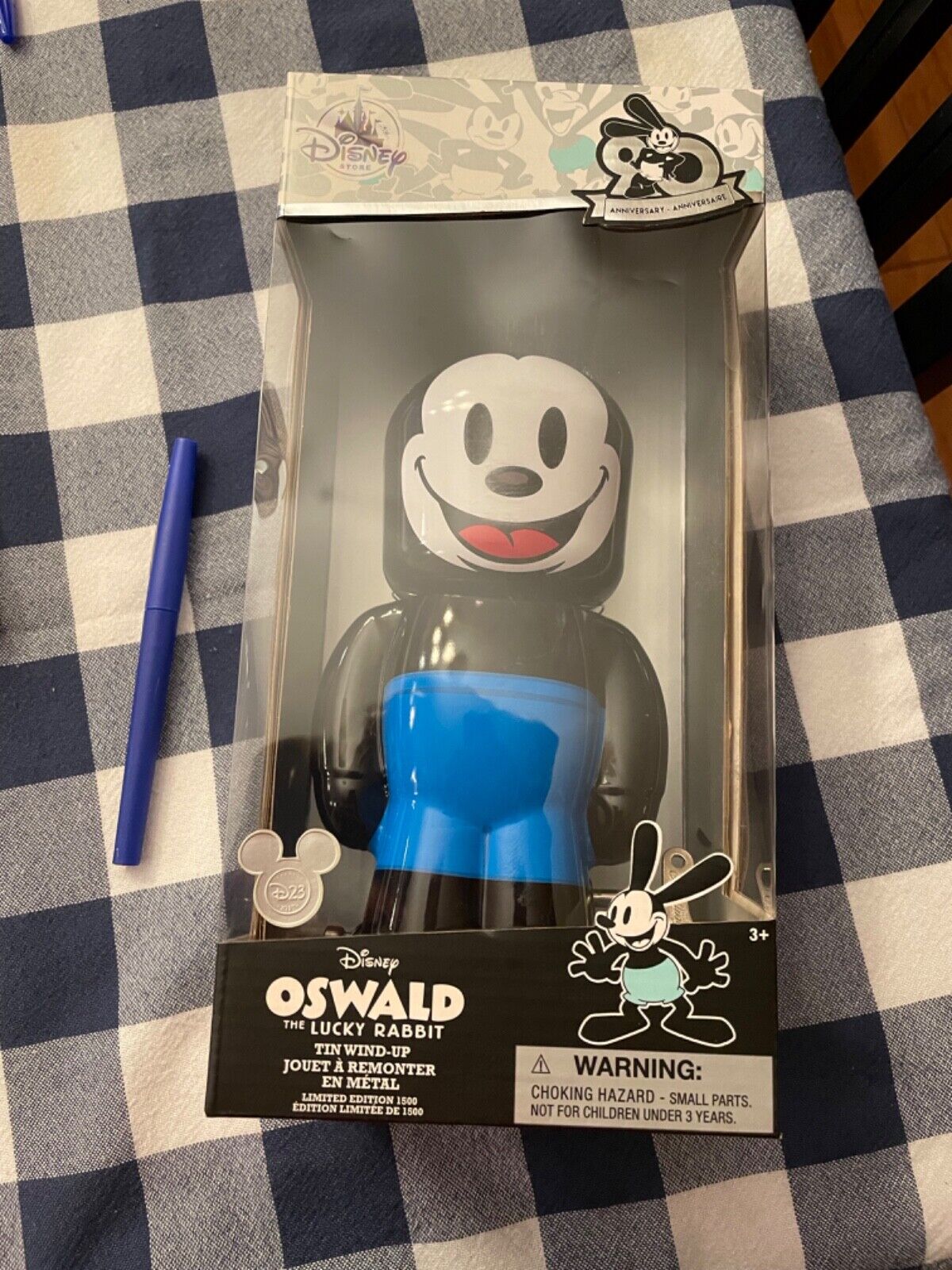 Disney Oswald The Lucky Rabbit Tin Wind Up Toy D23 Expo 2017 LE 1500 Schylling