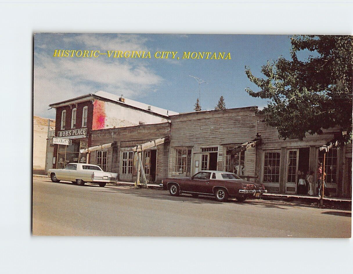 Postcard Historic Virginia City Montana USA