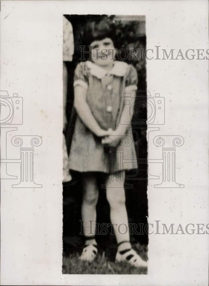 1939 Press Photo Seven-Year-Old Helen McCarthy Missing In New York - neny28905