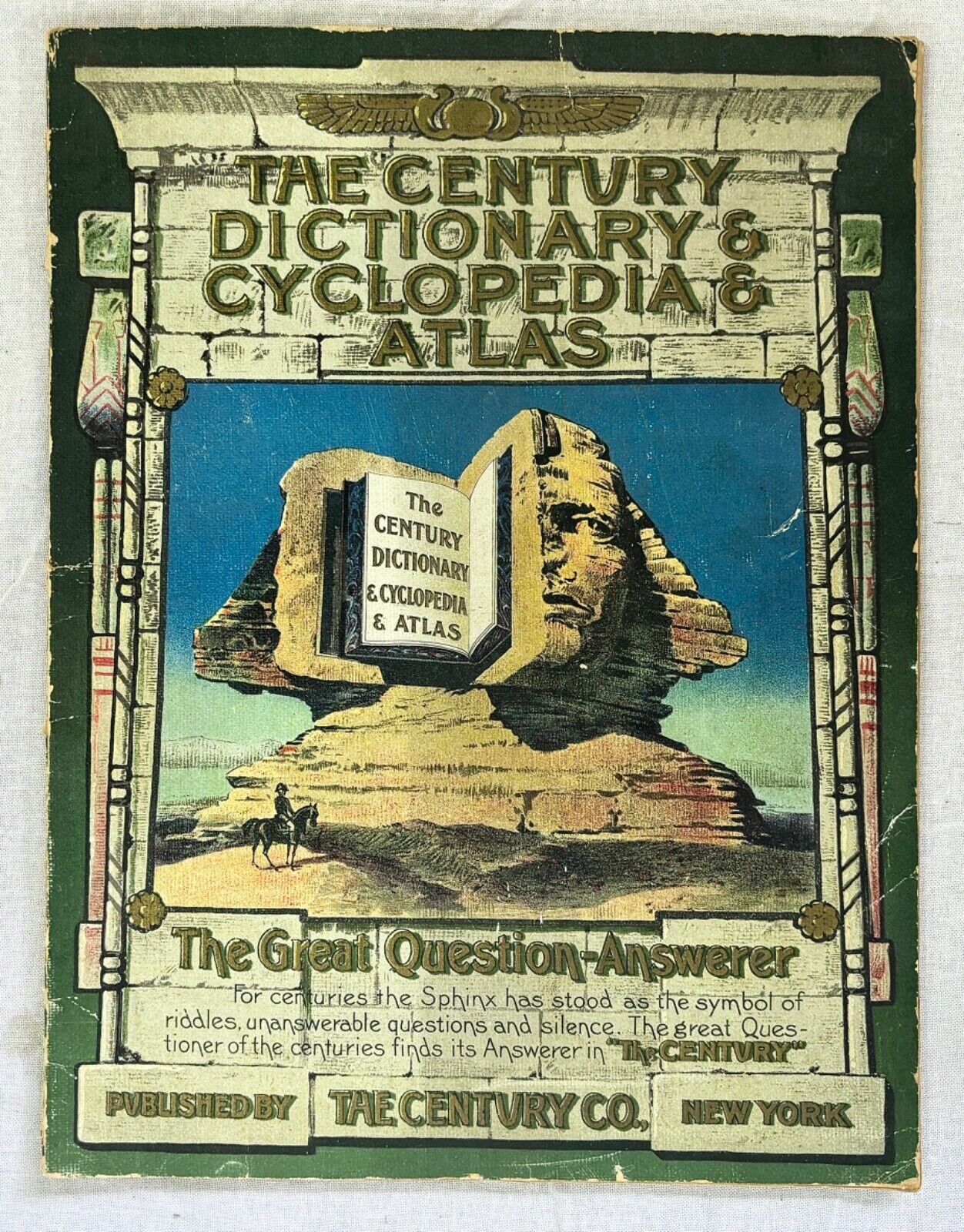 CA 1901 TRADE CATALOG DICTIONARY CYCLOPEDIA ATLAS CENTURY CO FARMING ENGINEER