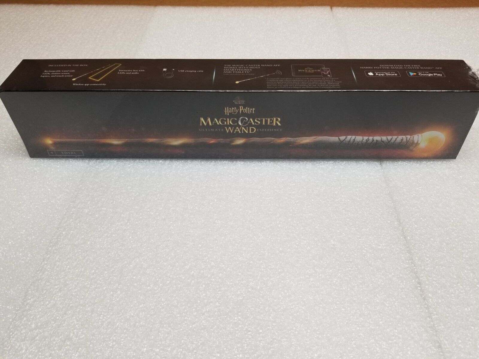 BRAND NEW RARE Harry Potter Magic Caster Wand Loyal New in Sealed Unopened Box
