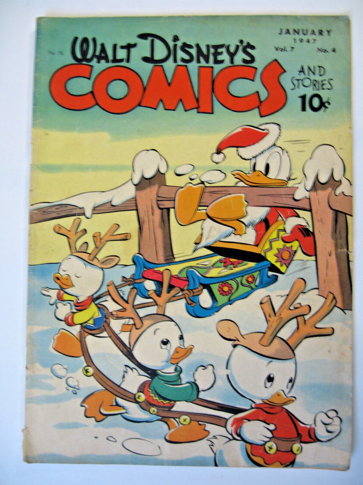 WALT DISNEY COMICS & STORIES January 1947