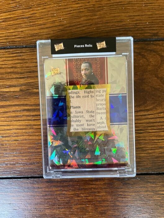 2022 Pieces of the Past - #36 - Martin Luther King, Jr. - Authentic Relic