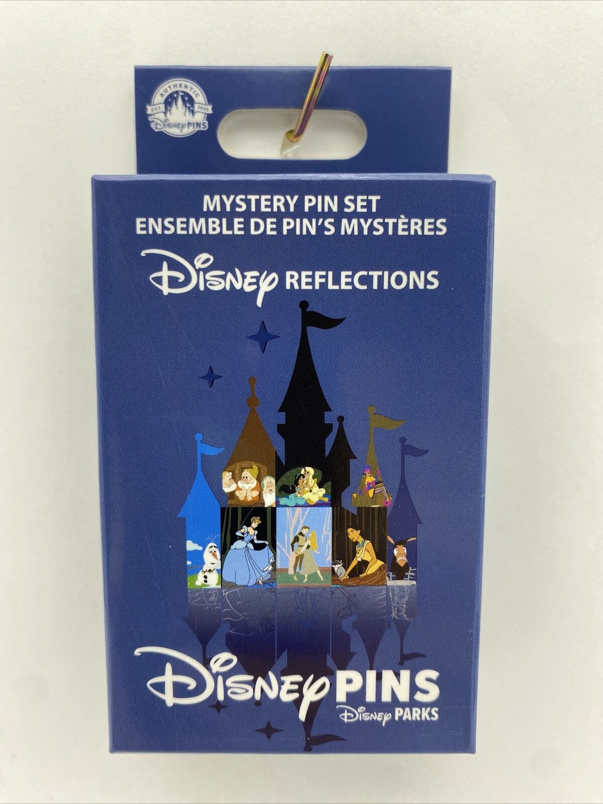 Disney Parks Pin Reflections Series One 2022 Unopened Mystery Box 2 Pins SEALED
