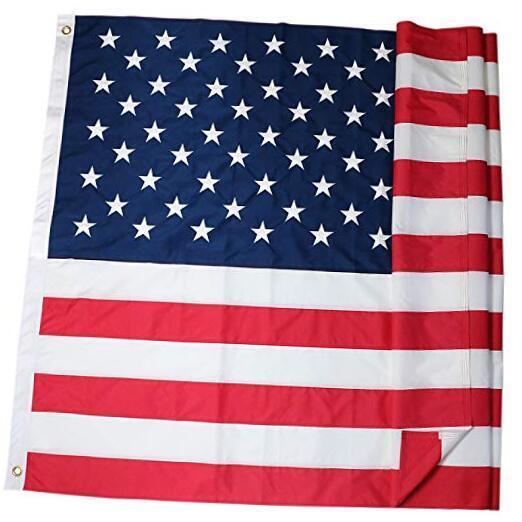 6x10 FT American Made USA Flag Deluxe Long Lasting Outdoor US Flag 6 by 10 foot