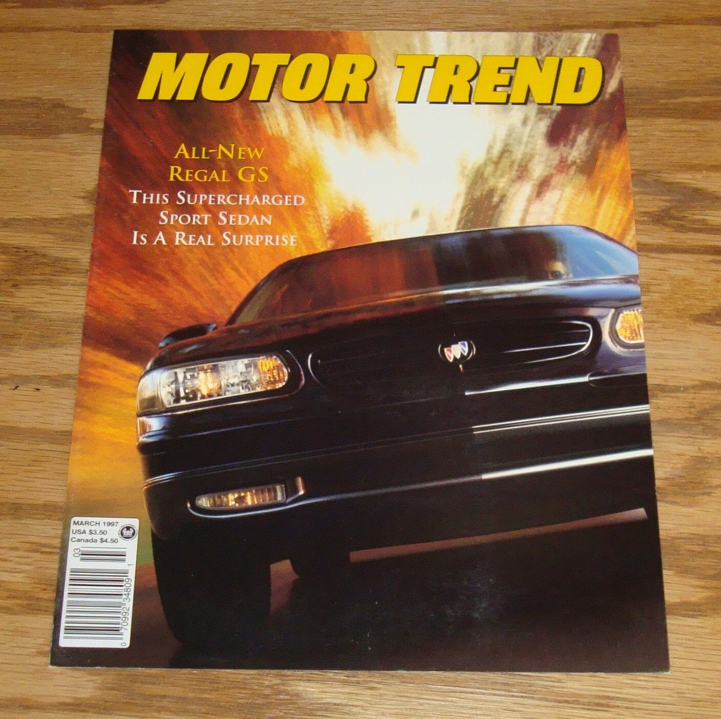 1997 Buick Regal GS Motor Trend Sales Brochure 97
