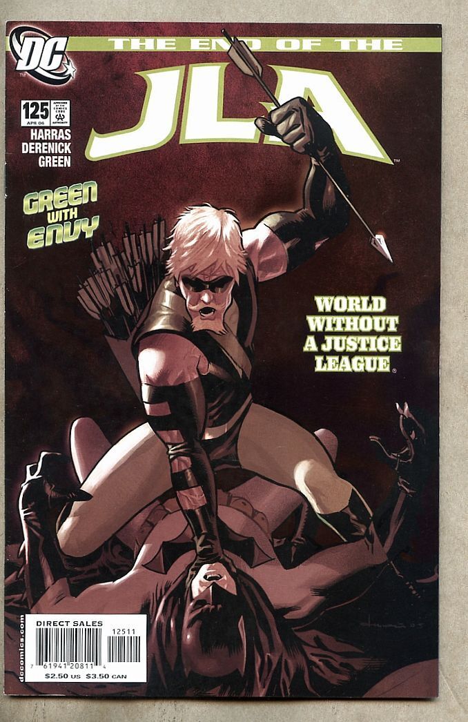 JLA #125-2006 vf 8.0 DC Last Issue / Infinity Crisis Prelude Danie Acuna