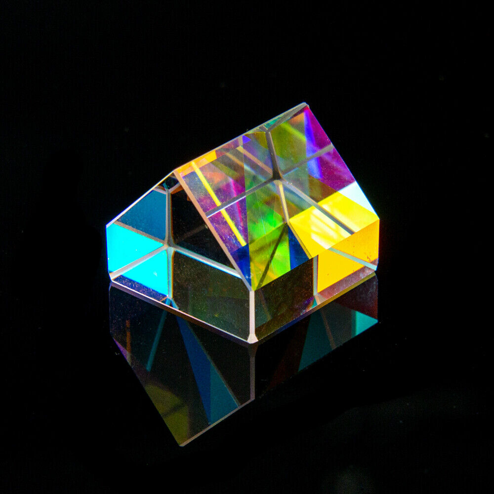 1PC Aurora Cabin Light Cube Prism K9 Optical Glass Creative Birthday Gift