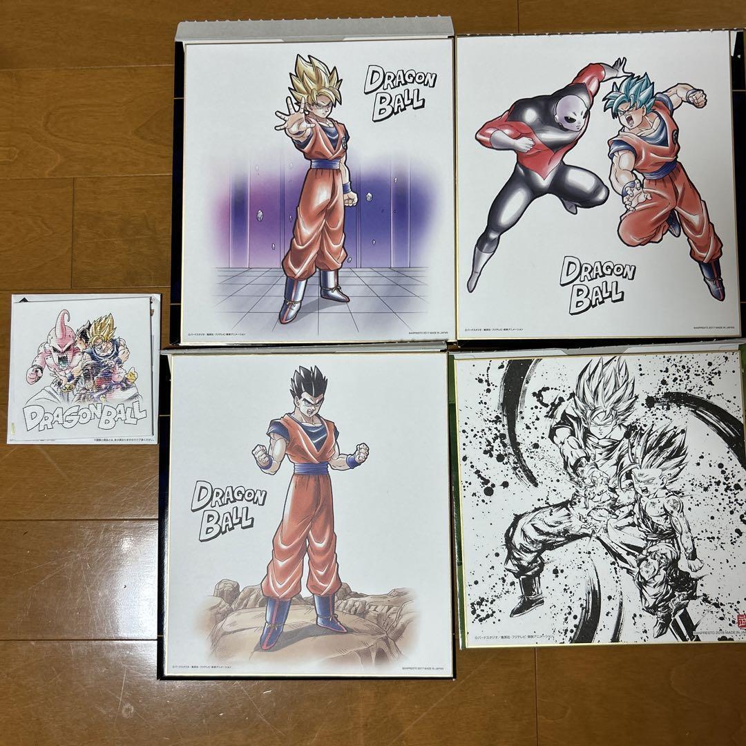New Dragon Ball Ichiban Kuji Shikishi Bold Canvas Akira Toriyama Bulk Sale JP