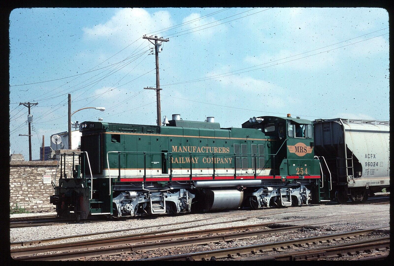 Original Railroad Slide - MRS Manufacturers 254 St Louis MO 6-15-1990