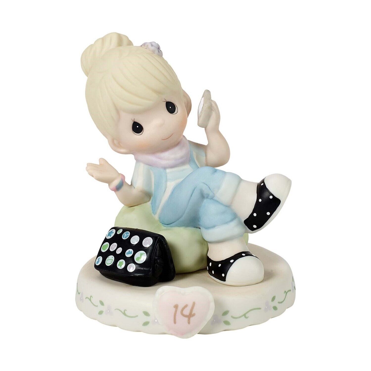 Precious Moments Growing in Grace Birthday Figurine Age 13 Blonde 162013