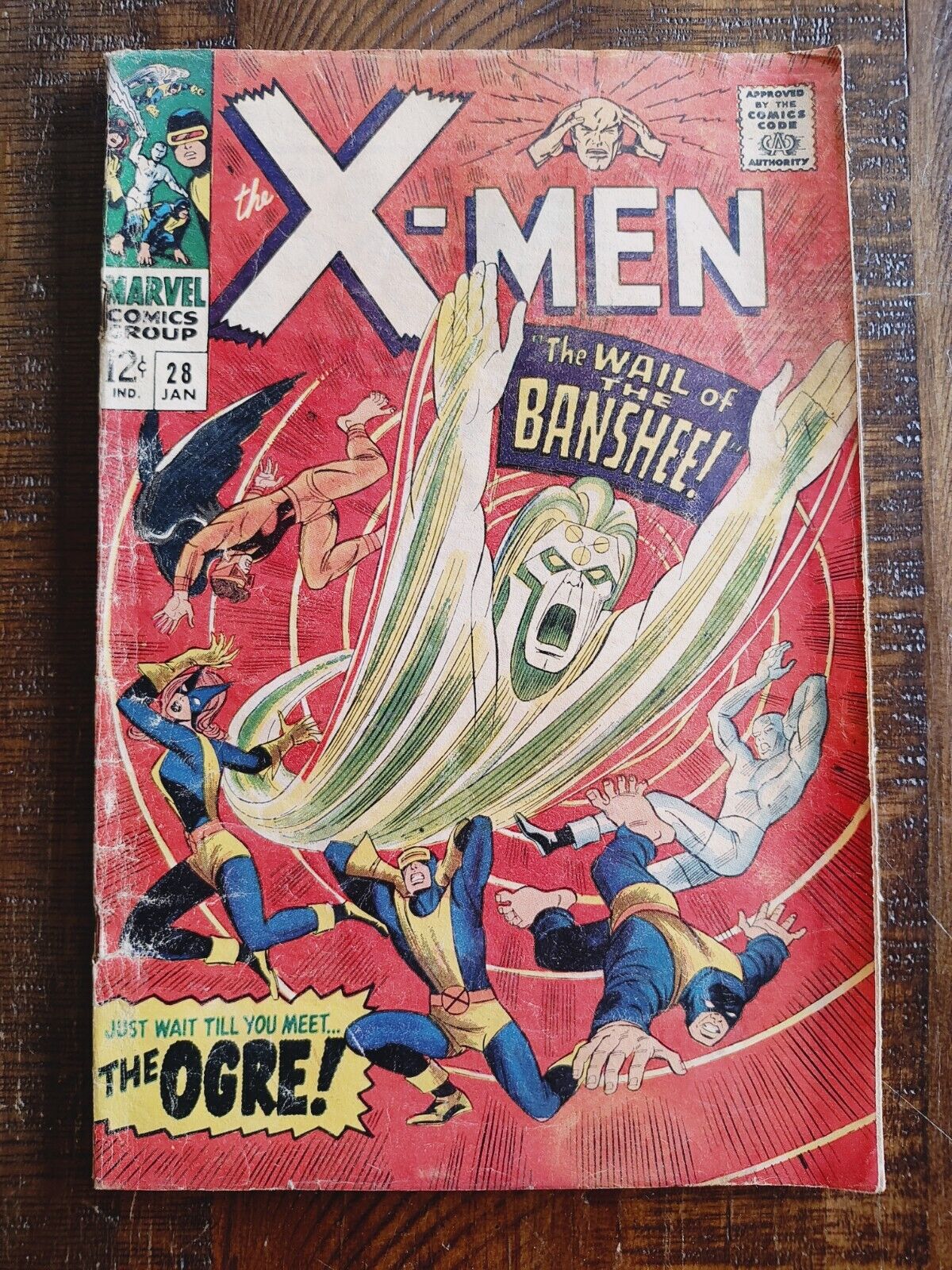  The X-Men #28 1967 KEY: 1st Appearance Banshee Very Good Condition Silver Age