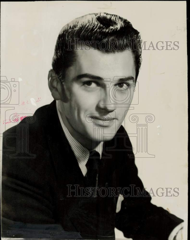 1954 Press Photo Actor Edmund Purdon - lrp97872
