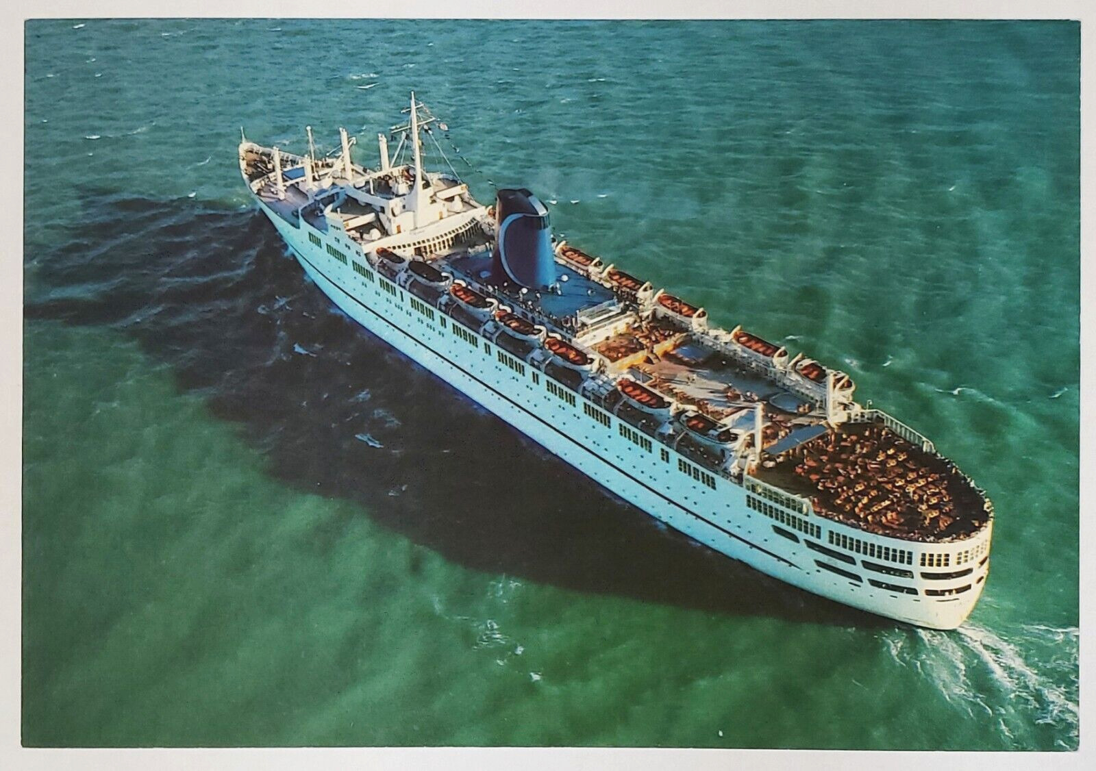 The Fun Ship Carnivale Carnival Cruise Lines VTG Postcard