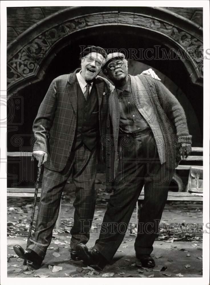 1987 Press Photo Paul Scofield and Howard Rollins star in \