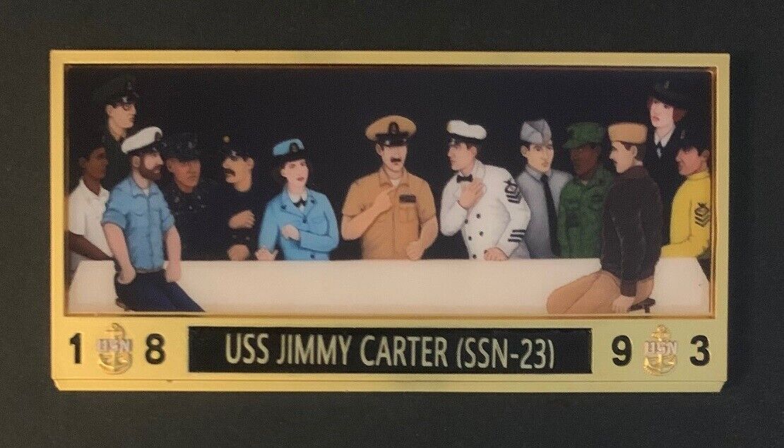 USS JIMMY CARTER (SSN-23)  -  CPO Mess Last Supper 4\