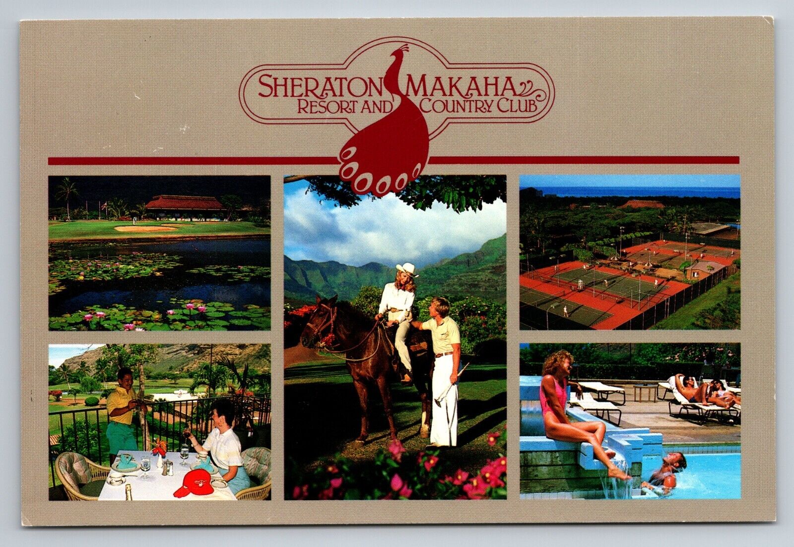 Sheraton Makaha Resort And Country Club Waianae Hawaii Unposted Multiview