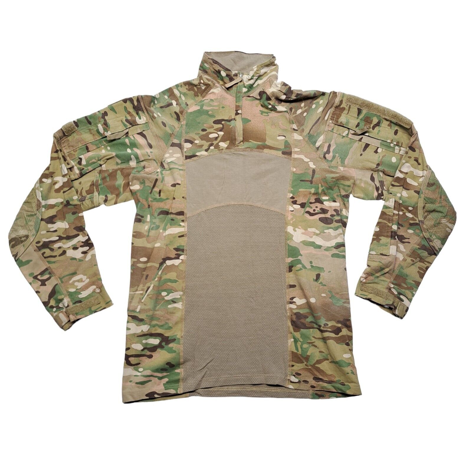Advanced Military Army Combat Tactical Shirt FR Flame Resistant Mens M Multicam