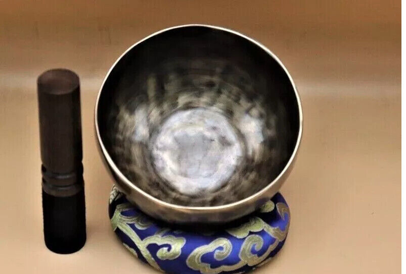 4 inch Singing bowl Antique Tiger Resonating Therapy Bowl