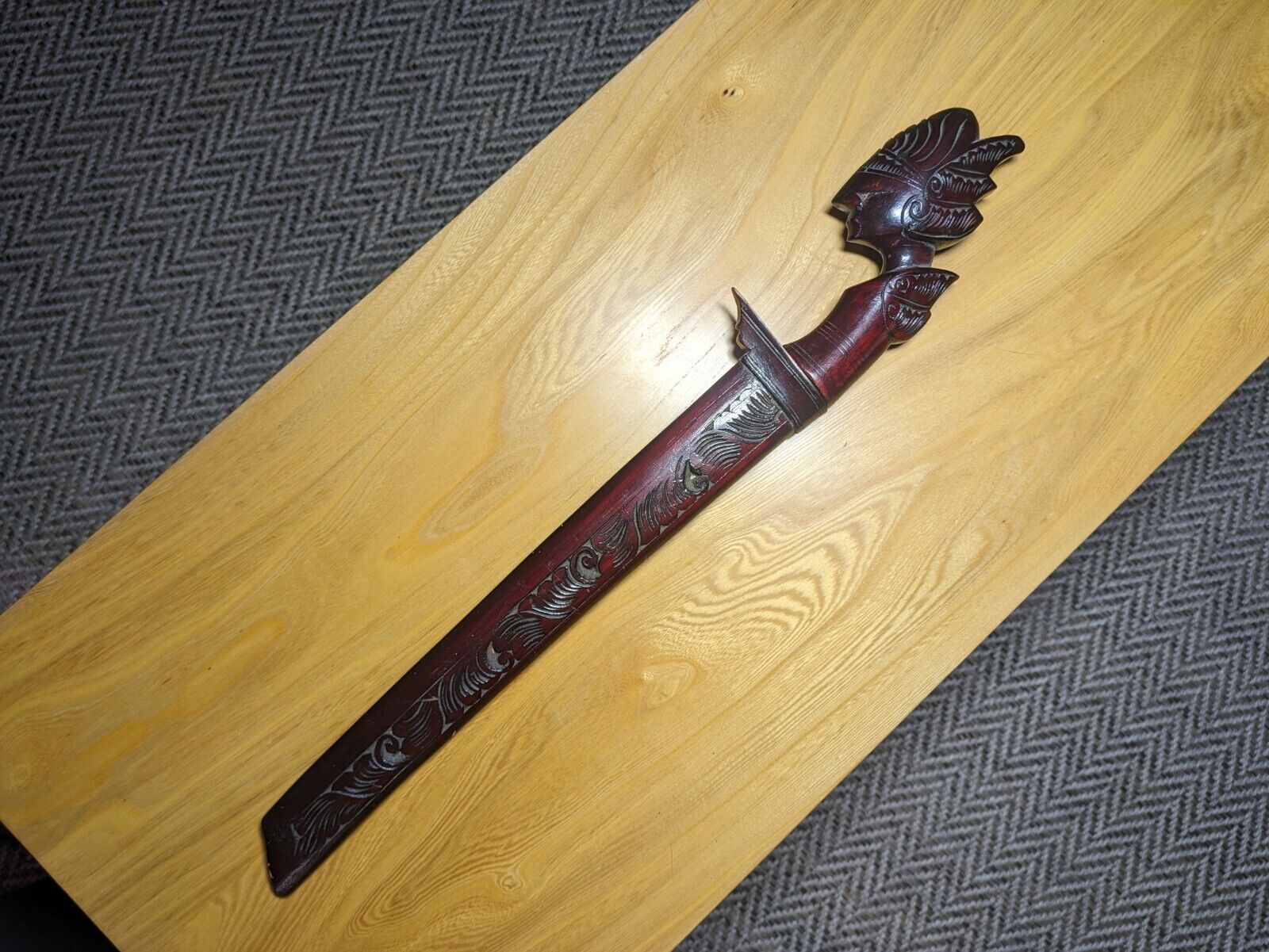 Golok short sword from Indonesia
