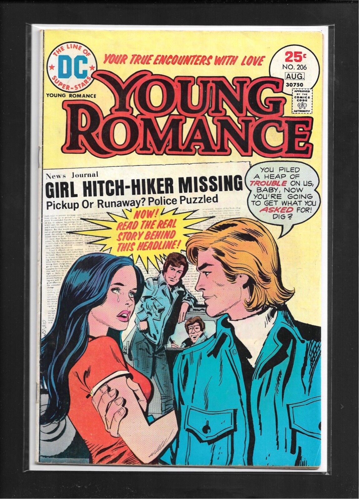Young Romance #206 (1975): Bronze Age Romance \