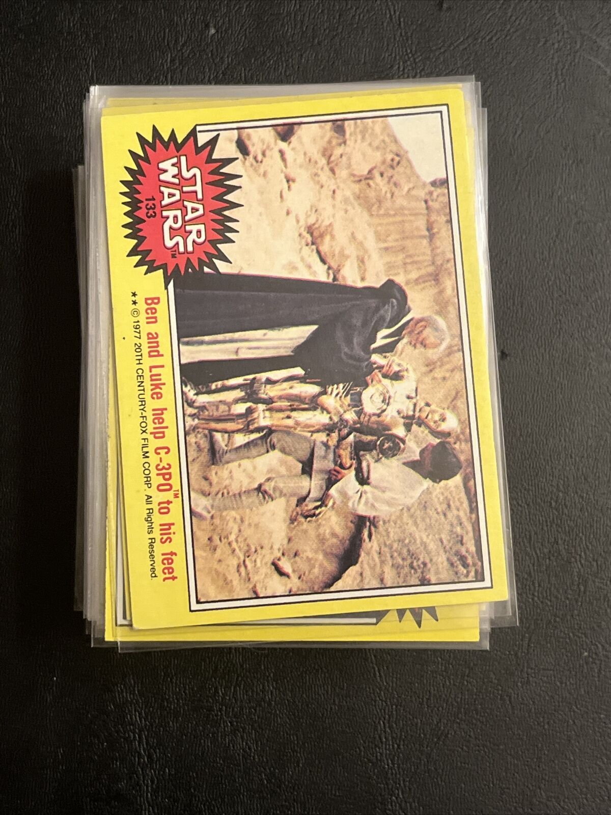 1977-78 STAR WARS Series 3 (Yellow) Topps Trading Cards Complete Set 133-198  nm