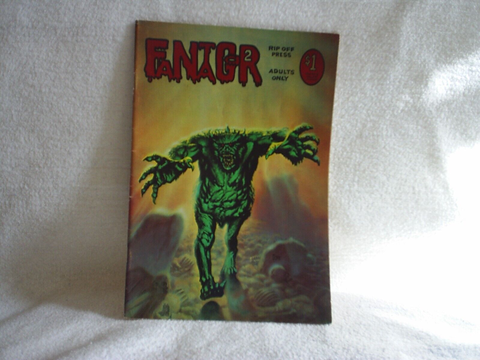 FANTAGOR # 2 - 1972 - 1st PRINTING - RIP OFF PRESS - CORBEN, METZGER, JAXON
