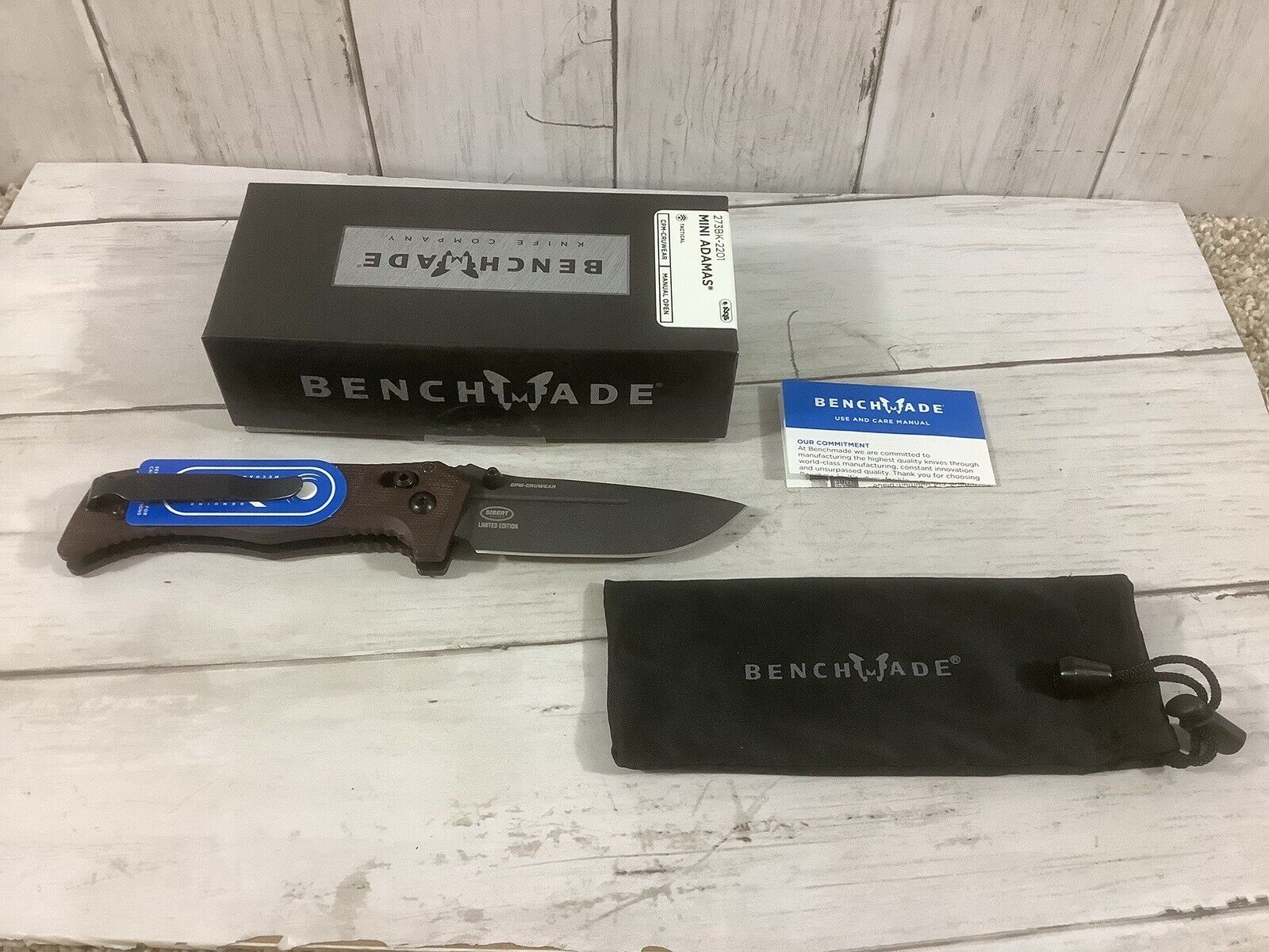 Sealed New In Box Benchmade 273BK-2201 Mini Adamas Exclusive Limited Edition NIB