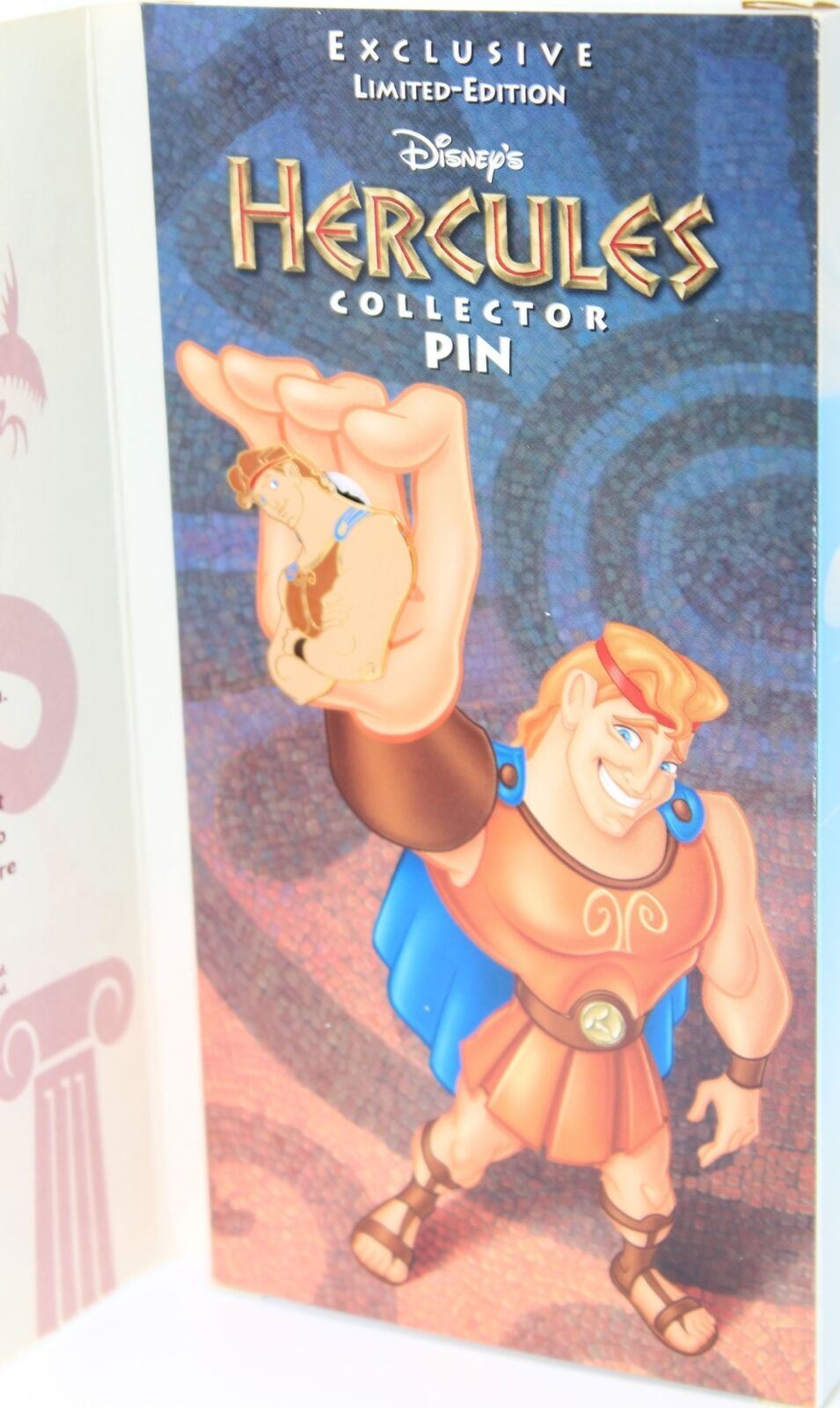 VTG Exclusive Limited Edition Disney Hercules Commemorative Set Collector Pin