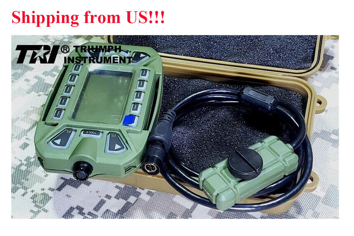 US！TRI KDU PRC-152A Handheld FM Radio (UV) 15W Walkie Talkie Keypad Display Unit