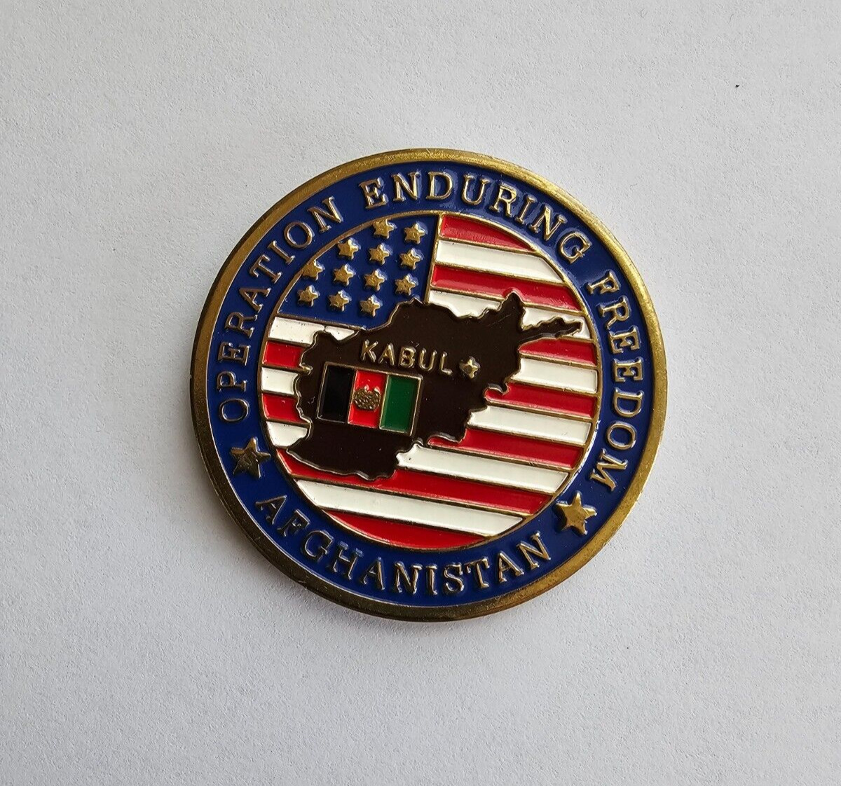 OEF  (Afghanistan -Kabul) Challenge Coin