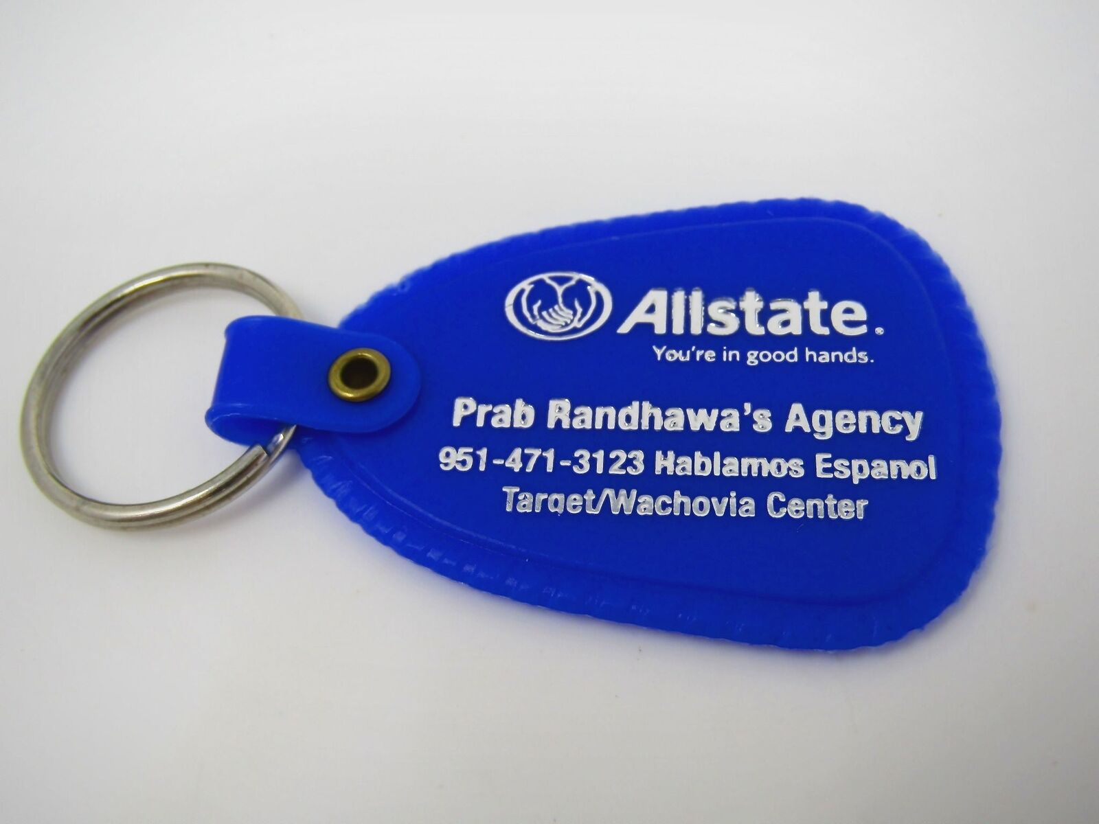 Vintage Keychain Charm: Allstate Prab Randhawa