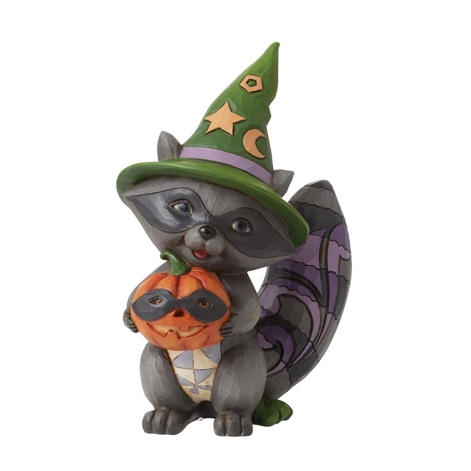 Jim Shore Heartwood Creek Pint Sized Halloween Raccoon Figurine 6012748