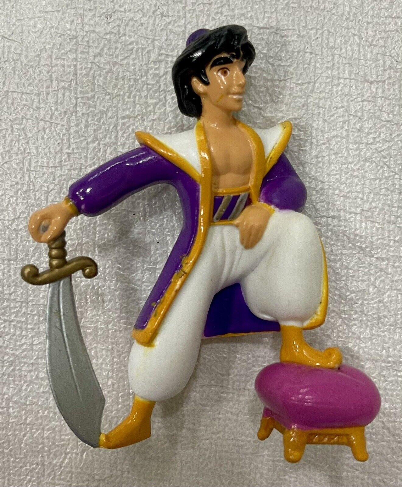 Vintage 1993 Disney Aladdin Prince Ali Collectible Figure Mattel
