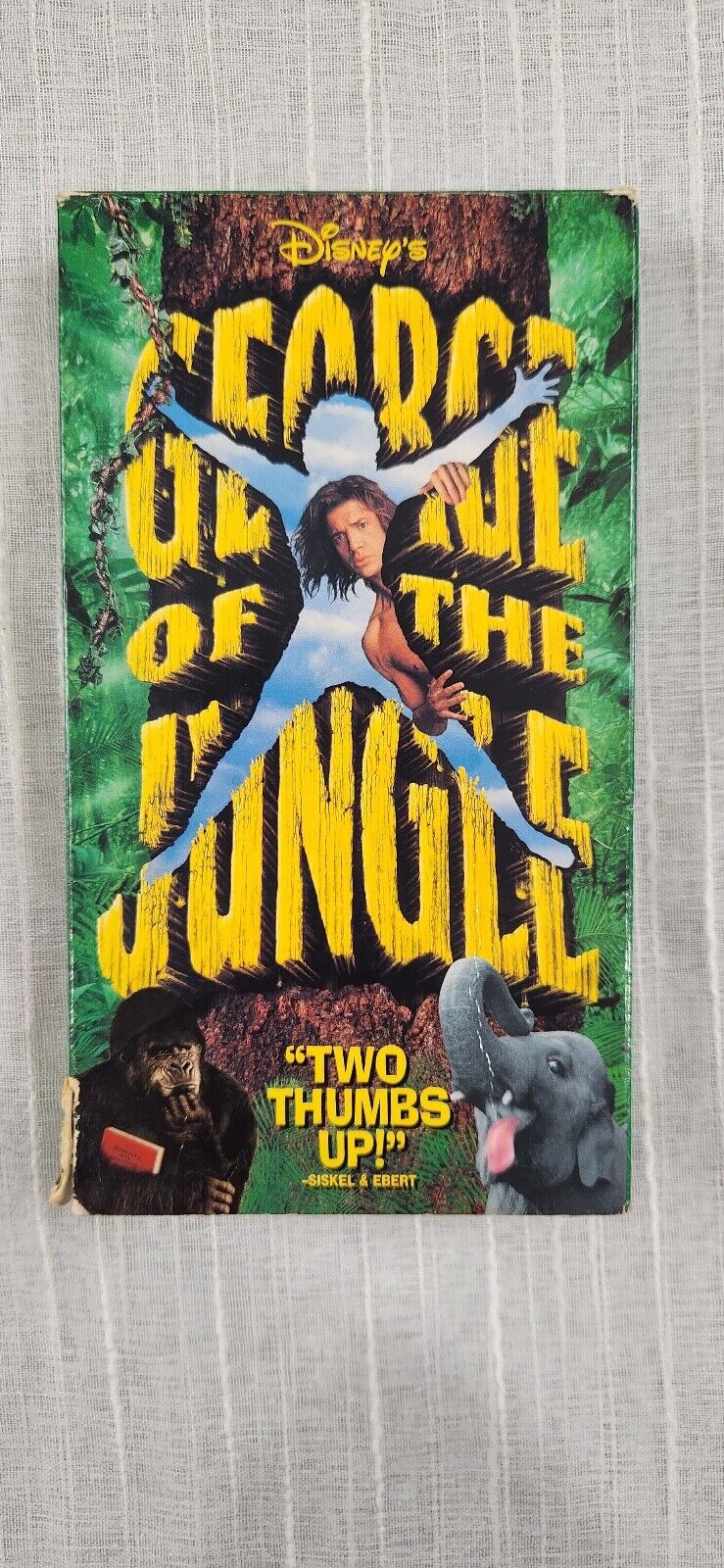 Walt Disney\'s George of the Jungle VHS Tape Rated PG