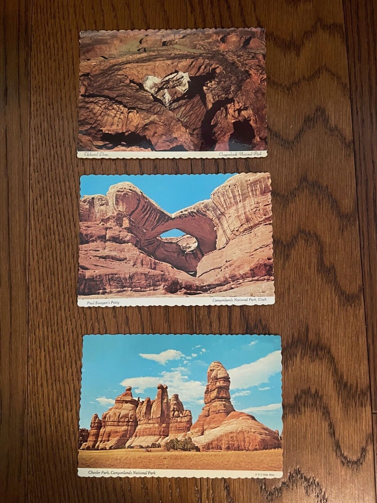 Canyonlands National Park Utah Lot of 3 Vintage Postcards