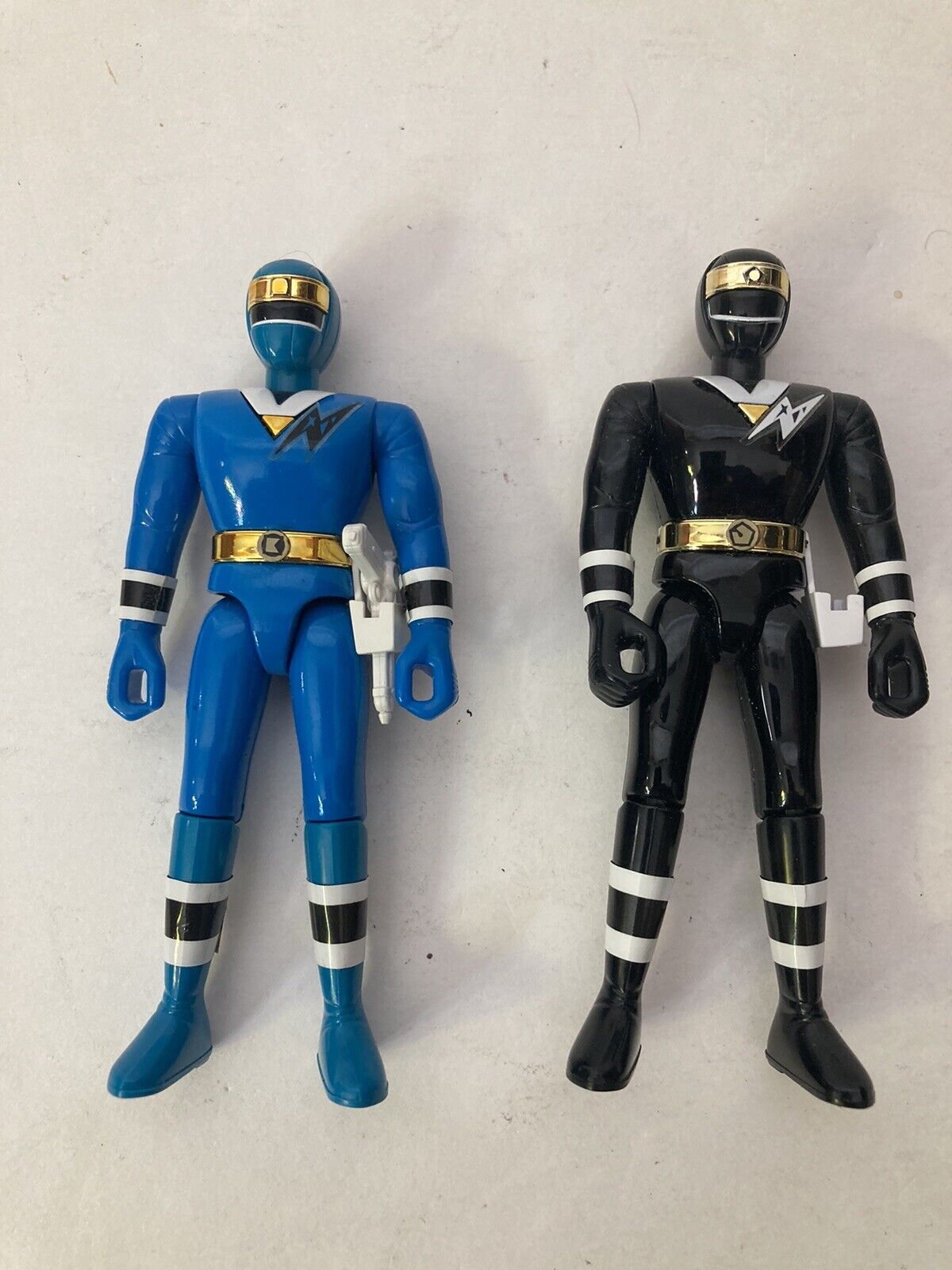 Vintage Retro Ninja Sentai Kakuranger Ninja Black Ninja Blue Chogokin