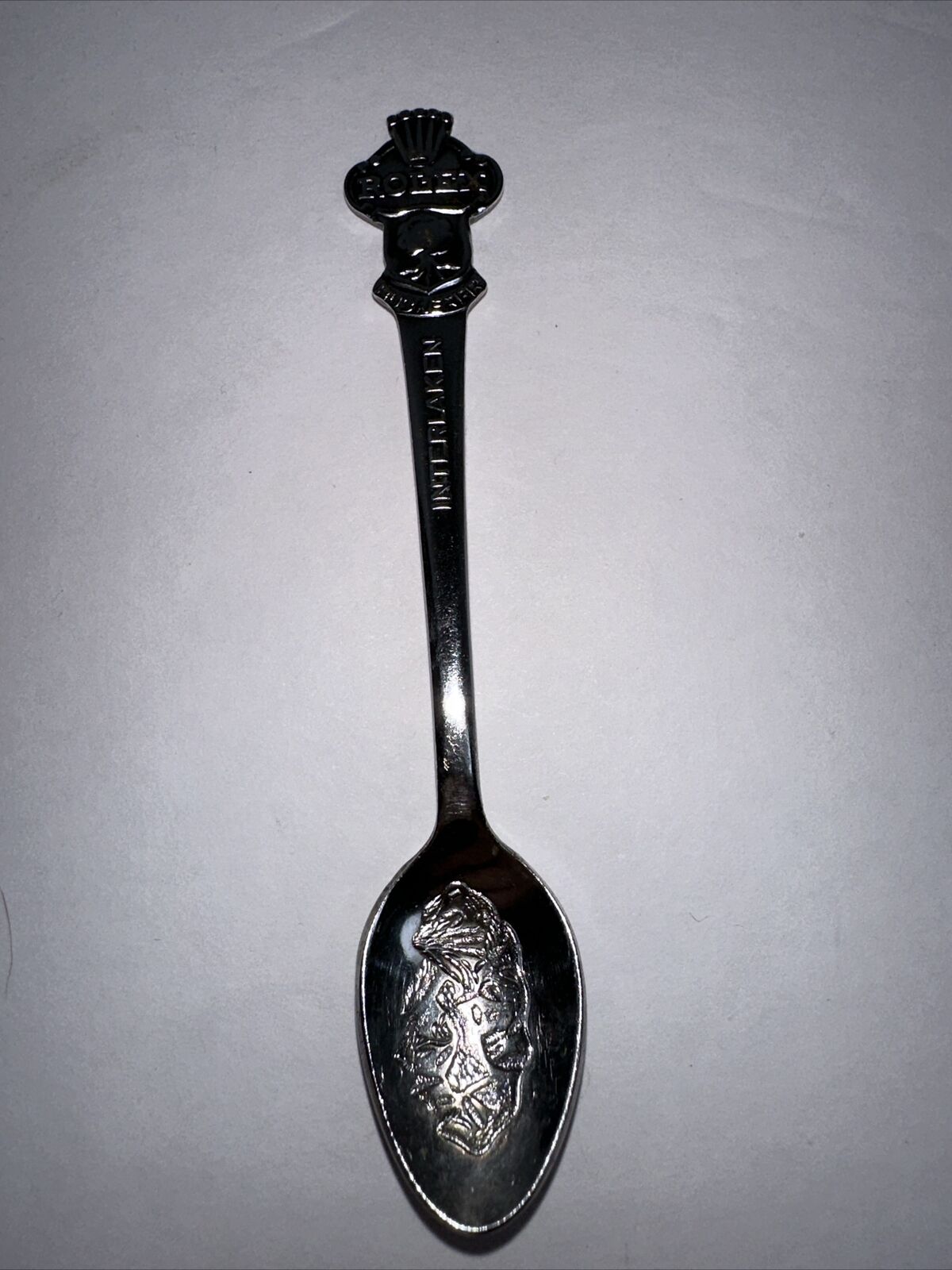 Interlaken Rolex Bucherer Watches CB 6.9 Vintage Souvenir Spoon Collectible
