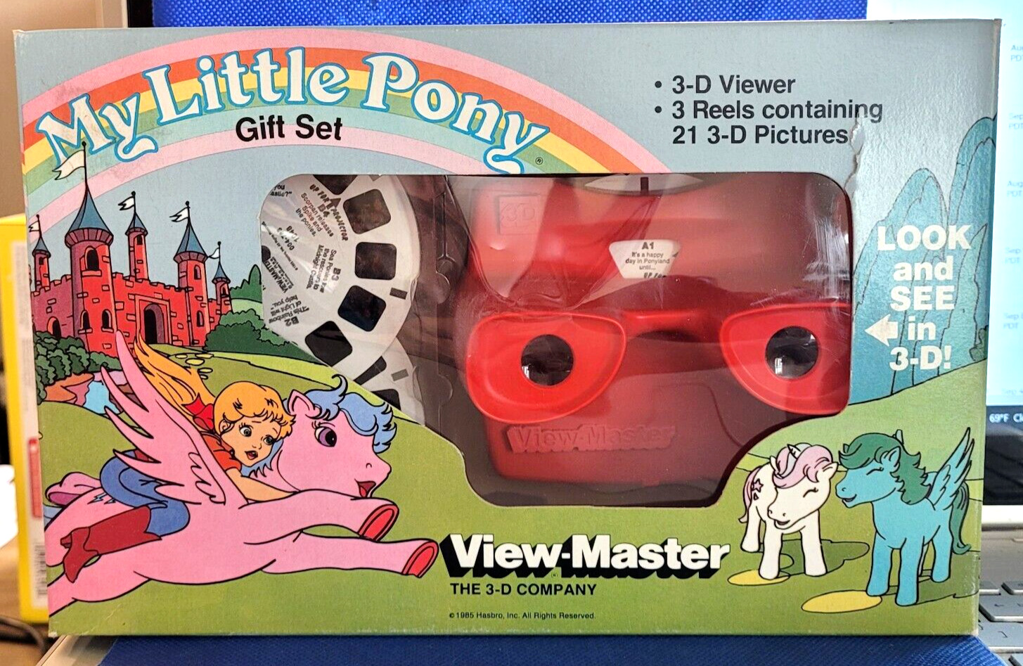 SEALED Vintage MLP My Little Pony TV Show Cartoon GIFTSET View-master Reels Pack