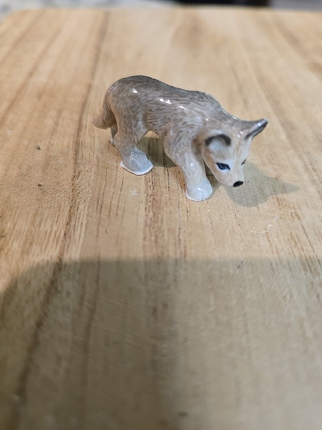 Little Critterz Wolf Cub Figurine 