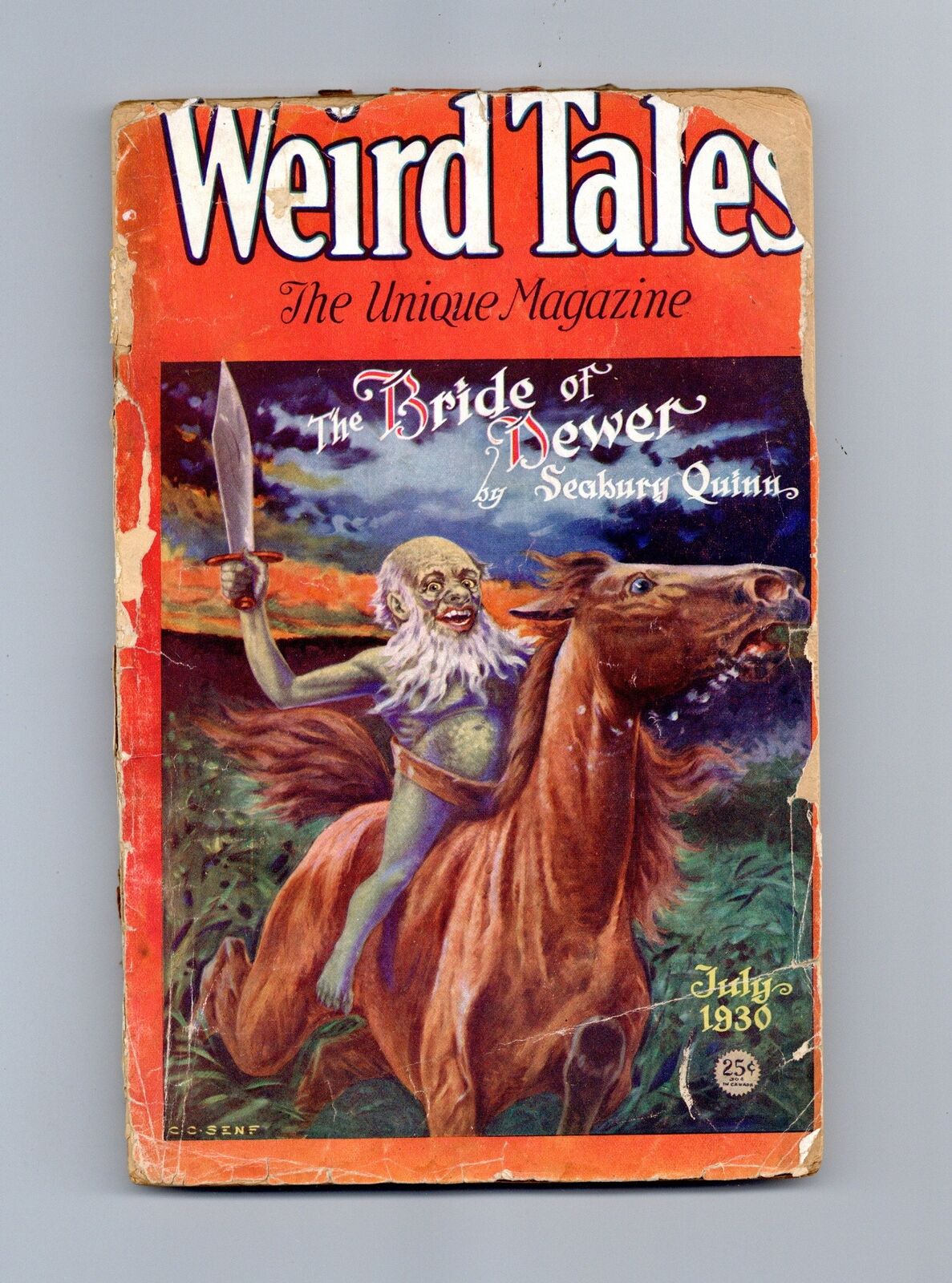 Weird Tales Pulp 1st Series Jul 1930 Vol. 16 #1 FR 1.0