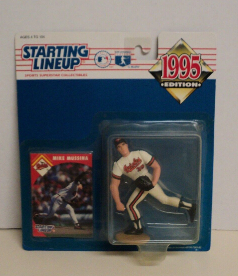 1995 Starting Lineup MLB Baseball Mike Mussina Baltimore Orioles Figure #11591