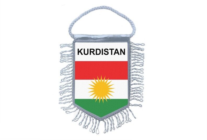 Club Flag Mini Country Flag Car Decoration Kurdish Kurdistan